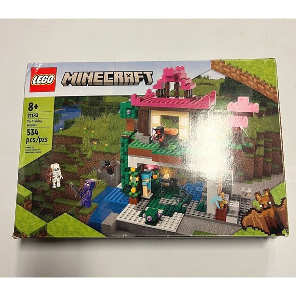 LEGO Minecraft the Training Grounds House Building Set 21183 Cave Toy - Picture 1 of 11